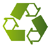 Green recyclage2 icons